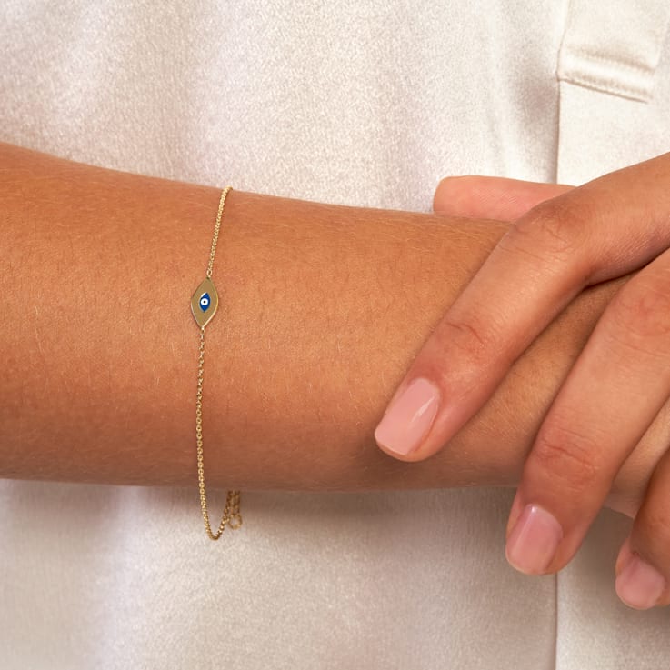 Mini evil eye bracelet online