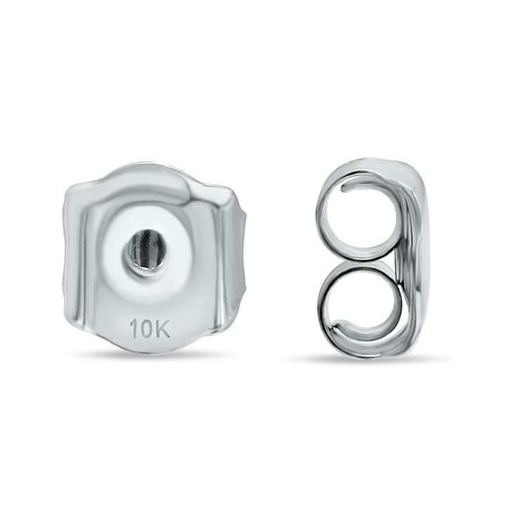 1 1/2 Carat TW Round Black Diamond Solitaire Stud Earrings
