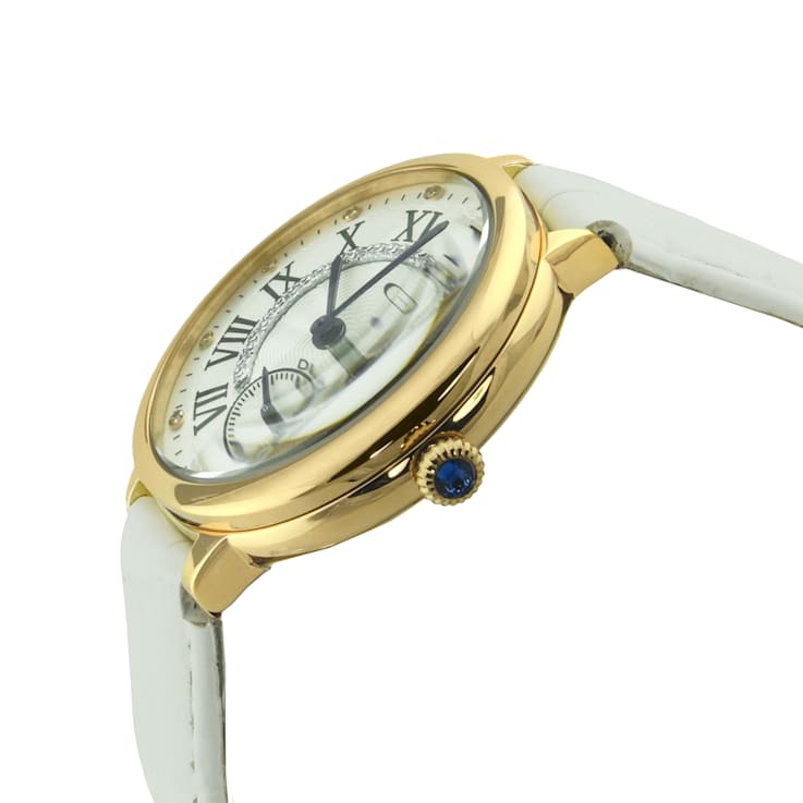 GV2 12202 Women's Rome Diamond Swiss Quartz Watch