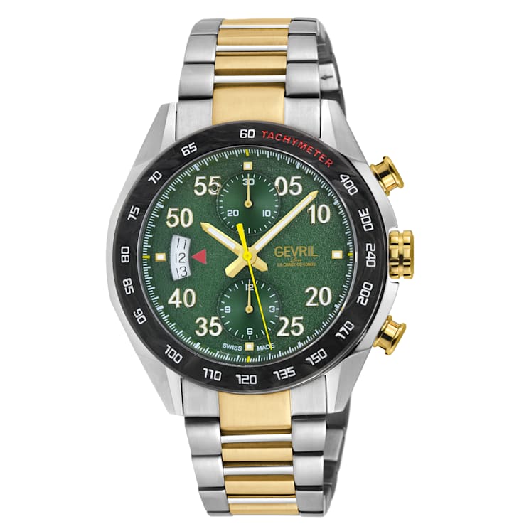 Gevril 48316B Men's Ascari Chronograph Swiss Automatic Watch