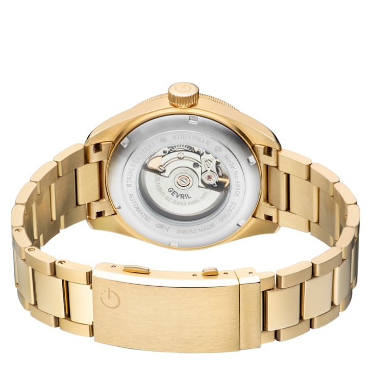 Gevril 48605 Men's Yorkville Swiss Automatic Watch