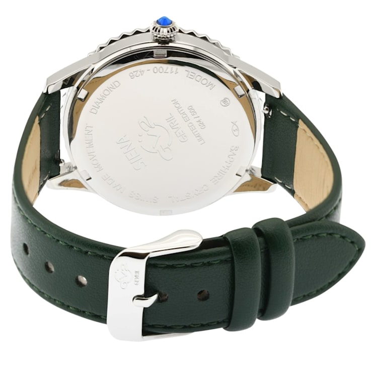GV2 11700 426V Women s Siena Vegan Genuine Diamond Watch 172Q2A