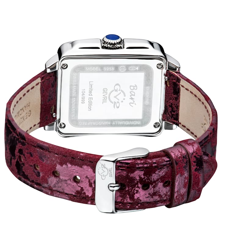 GV2 9258 Women's Bari Swiss Quartz Diamond Watch