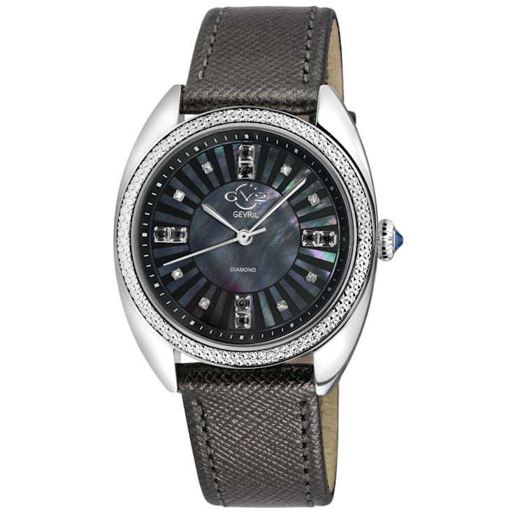 GV2 13100 Palermo Swiss Quartz Diamond Gemstone Watch