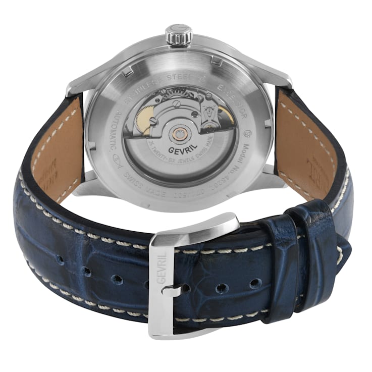 Gevril 48202 Men's Excelsior Swiss Automatic Movement Watch