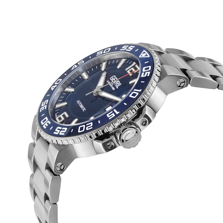 Gevril RiverSide Swiss Automatic Watch, Stainelss Steel Bracelet