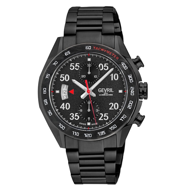 Gevril 48312B Men's Ascari Chronograph Swiss Automatic Watch