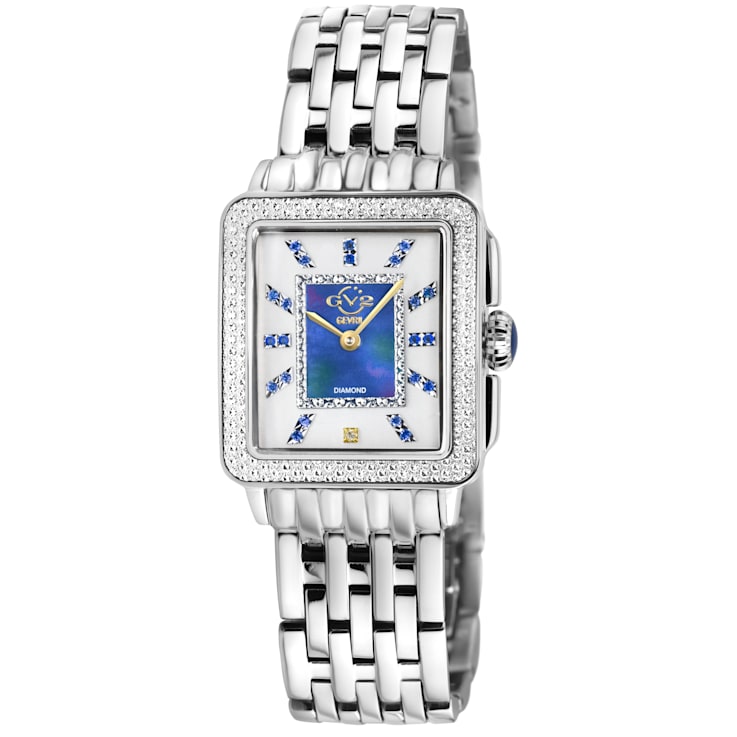 GV2 Womens Padova Gemstone Yellow gems YG Watch
