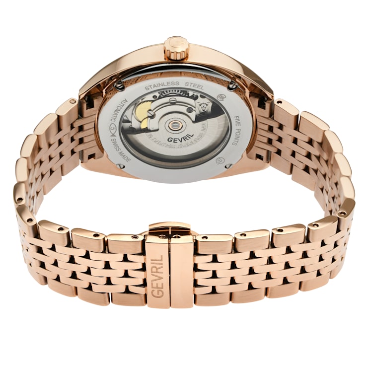 Gevril 48703 Men's Five Points Swiss Automatic Watch