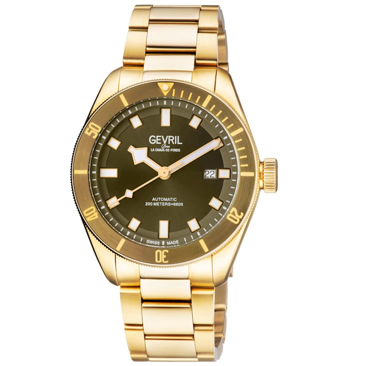 Gevril 48605 Men's Yorkville Swiss Automatic Watch