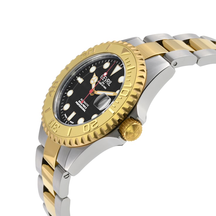 Gevril 4755B Men's Wall Street Swiss Automatic Watch