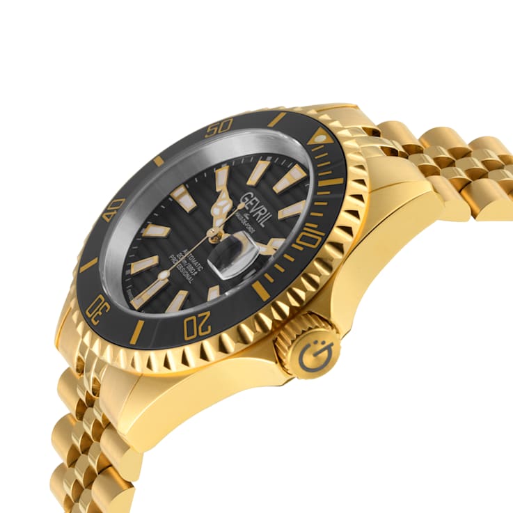 Gevril 42605 Men's Chambers Swiss Automatic Watch