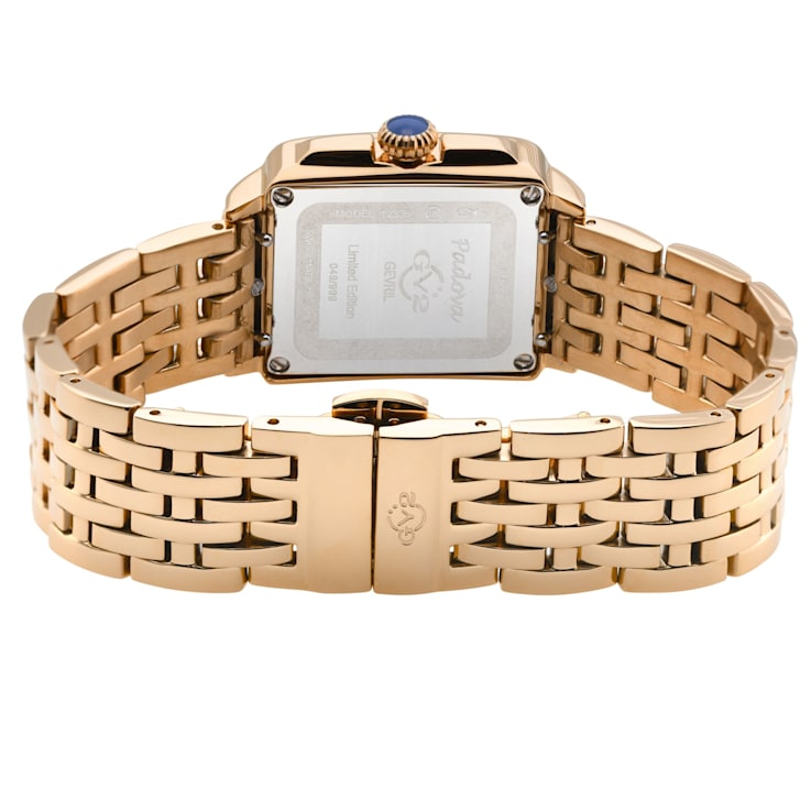 GV2 Womens Padova Gemstone red stones RG Watch