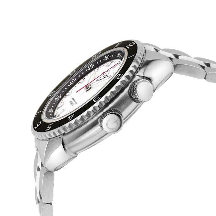 GV2 by Gevril Men's 42400 Squalo Swiss Automatic Ceramic Bezel Diver
Date Watch