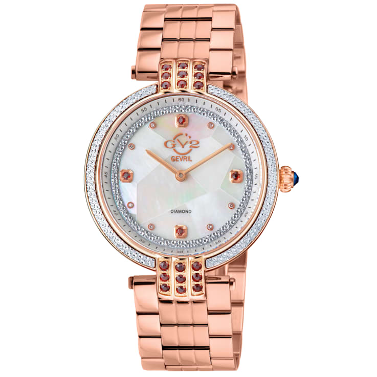 GV2 12804B Women's Matera Gemstone Diamond Watch