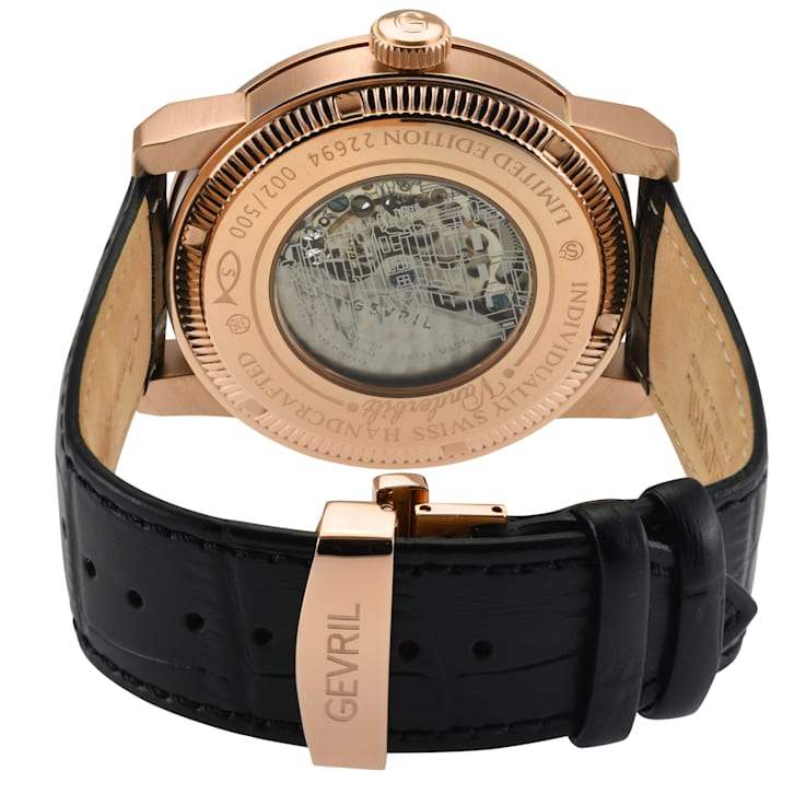 Gevril vanderbilt automatic watch best sale