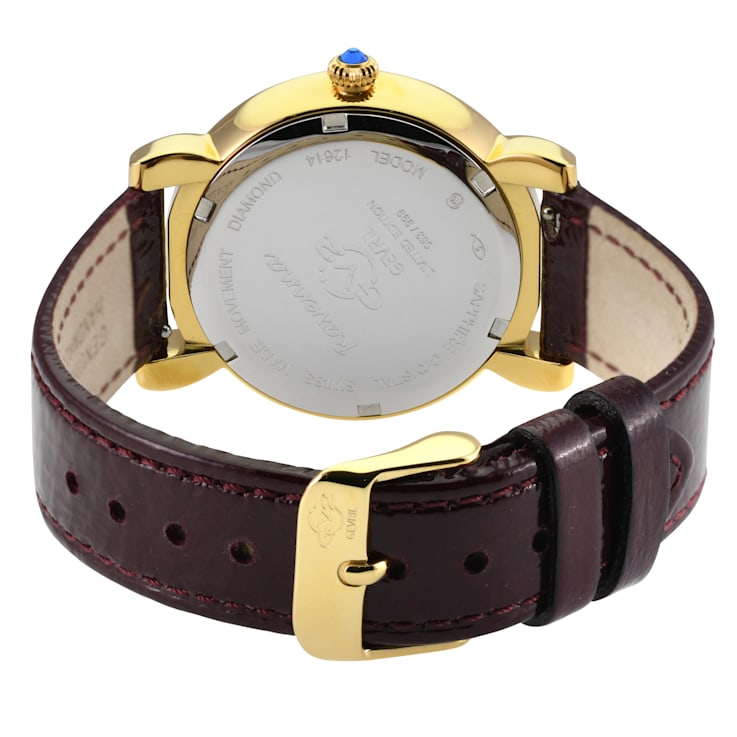 GV2 12614 Women's Ravenna Swiss Quartz Diamond Watch