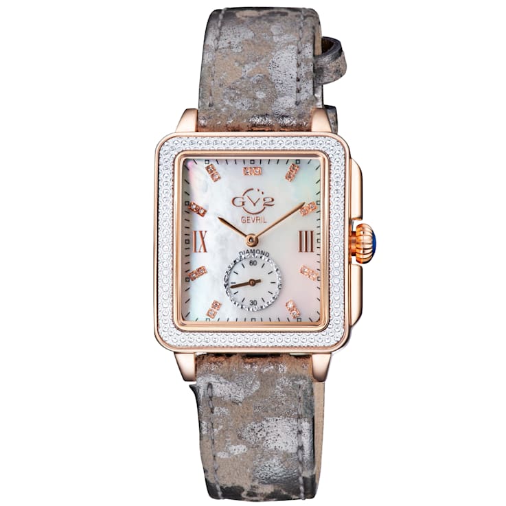 Gv2 women's bari swiss quartz diamond outlet