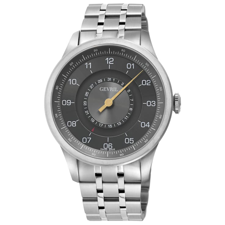 Gevril 2105 Men's Jones St Swiss Automatic Watch