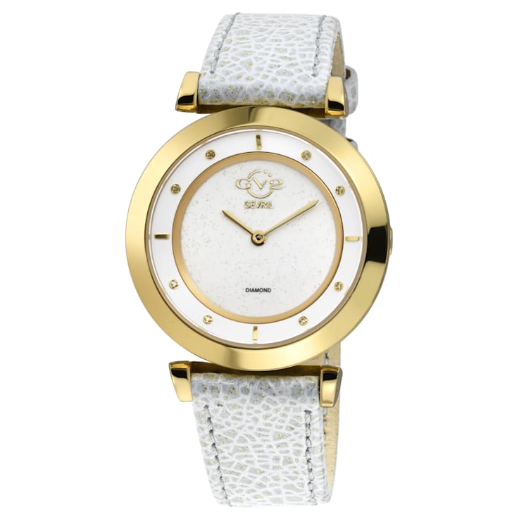GV2 Womens Lombardy White  strap.