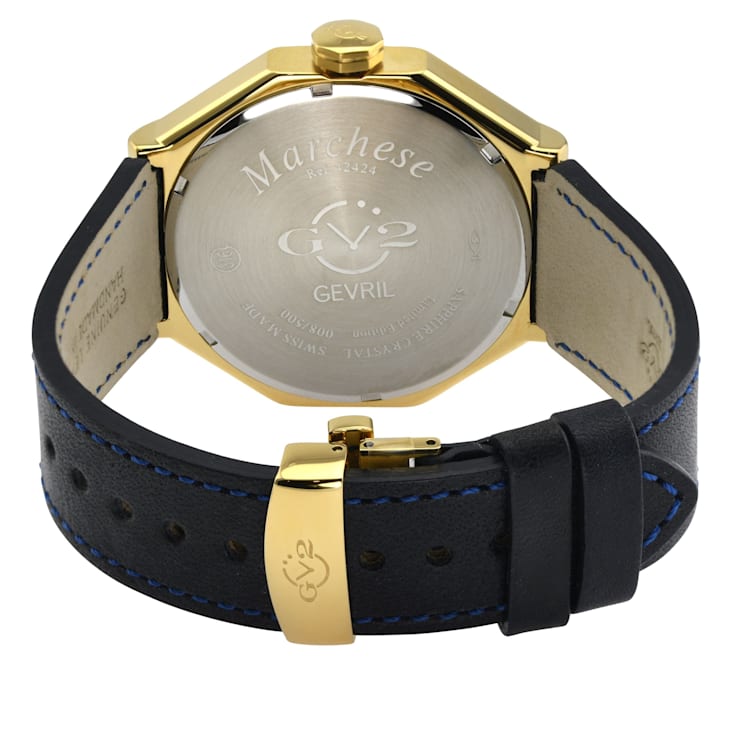 GV2 by Gevril 42424 Men's Marchese Swiss Quartz