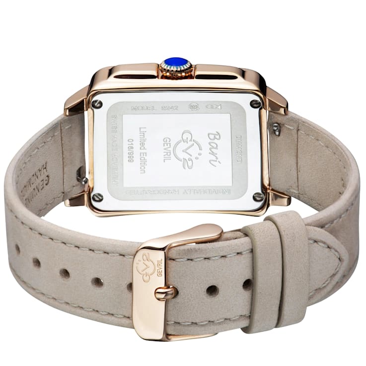 GV2 9242 Women s Bari Tortoise Swiss Quartz Diamond Watch 1459PA