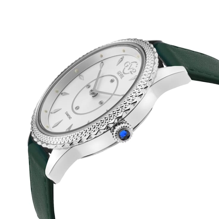 GV2 11700 426V Women s Siena Vegan Genuine Diamond Watch 172Q2A