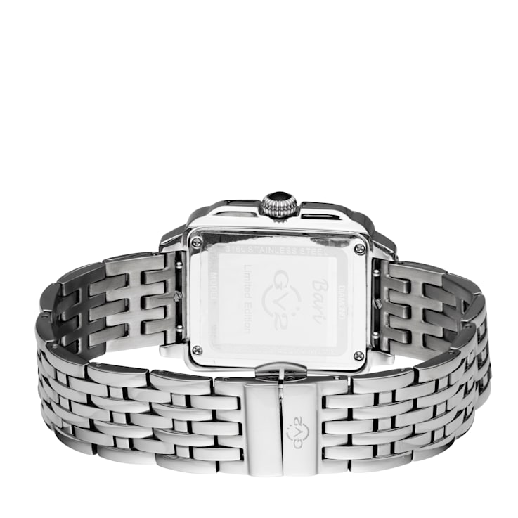 GV2 Bari Women's MOP Dial Stainless Steel Watch