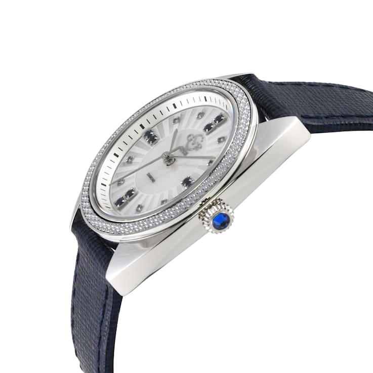 GV2 13101 Palermo Swiss Quartz Diamond Gemstone Watch