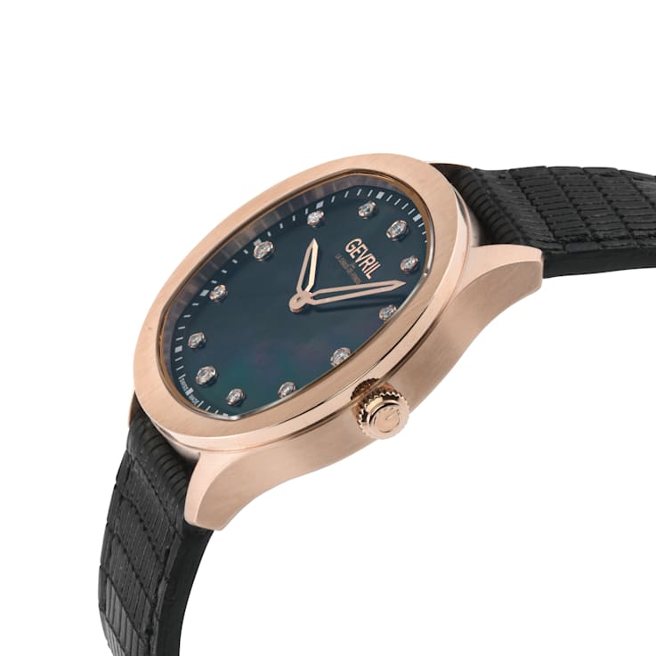 Gevril 10057 Women's Morcote Swiss Quartz Diamond Watch
