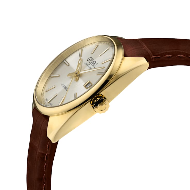 Gevril 48704A Men's Five Points Swiss Automatic Watch