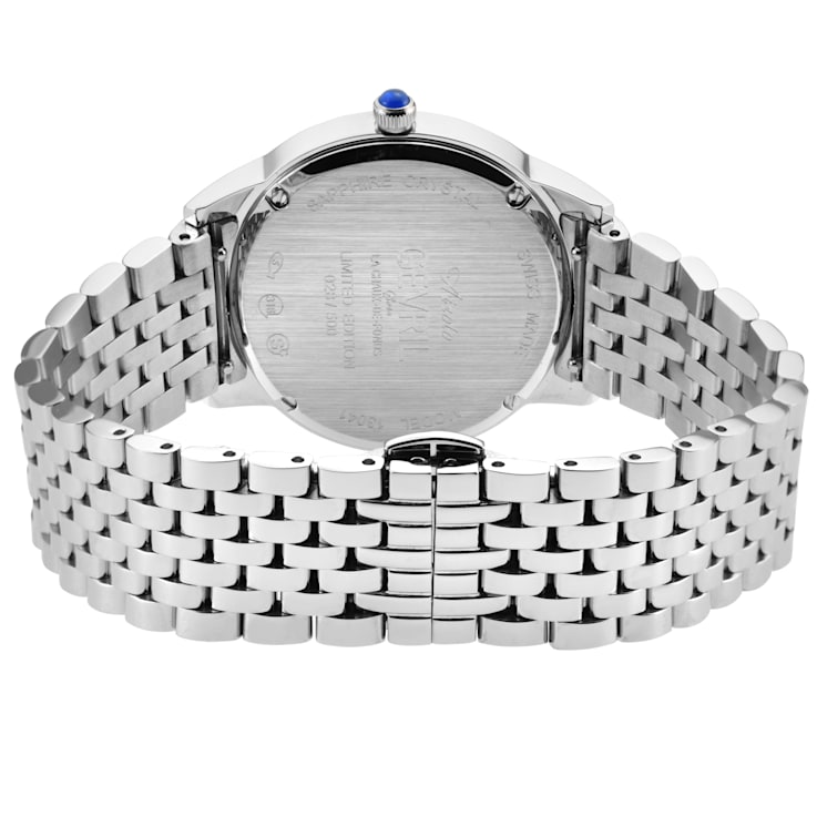 Gevril 13041B Airolo Swiss Quartz Diamond Watch