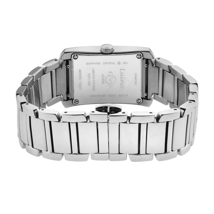 GV2 Womens Luino Diamond White MOP Dial, 316L Stainless Steel Watch