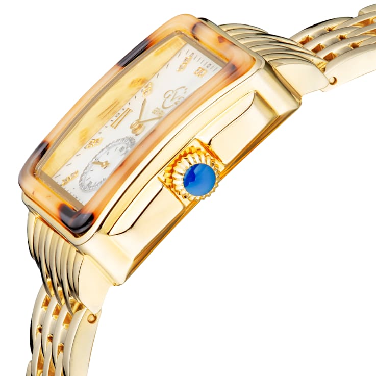 Gv2 women's bari tortoise diamond watch sale