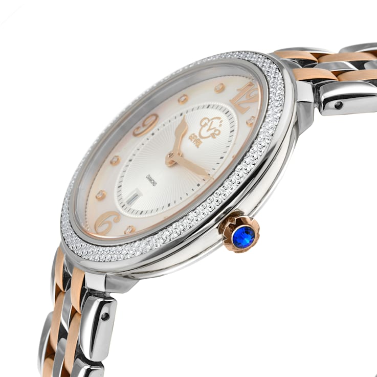 GV2 by Gevril Women's 12904B Verona Diamond Swiss Watch