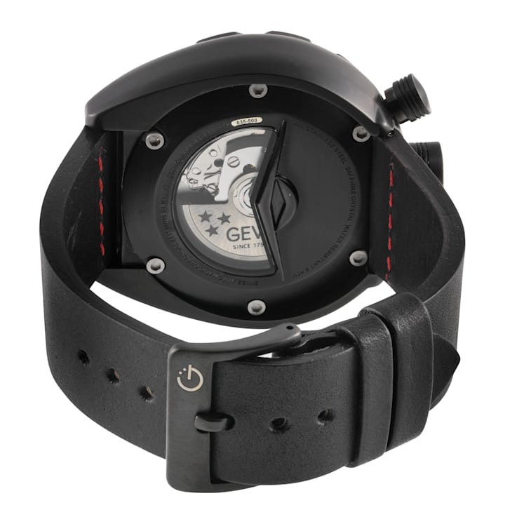 Gevril Men's Canal St  Blue Automatic Chronograph Watch