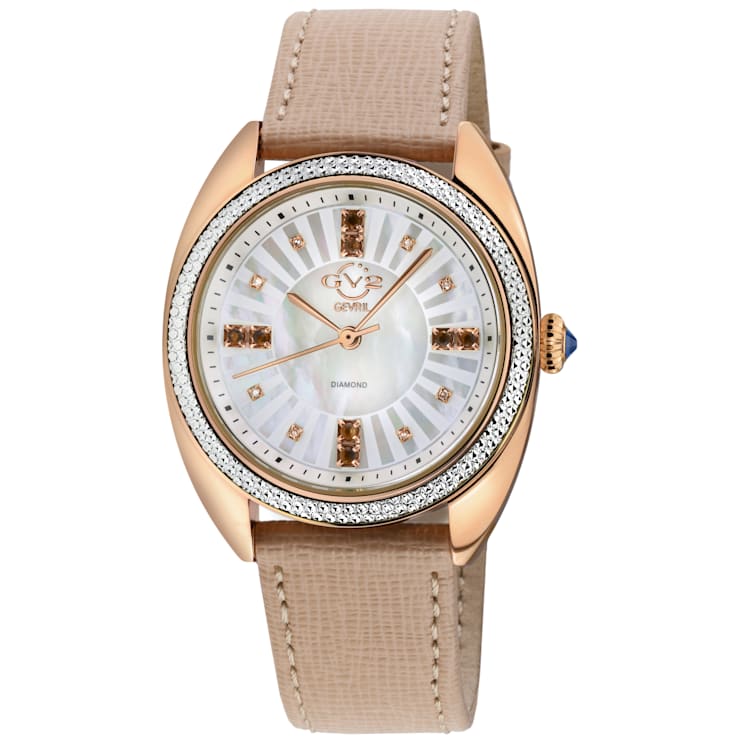 GV2 13103 Palermo Swiss Quartz Diamond Gemstone Watch