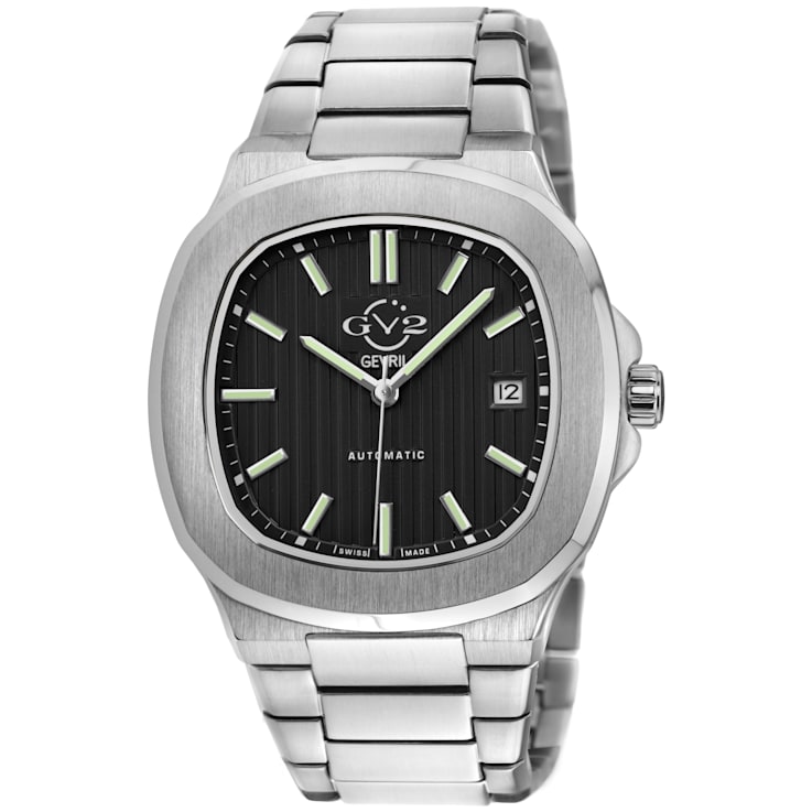 Gv2 By Gevril Men's 18100 Potente Swiss Automatic Stainless Steel Date Watch