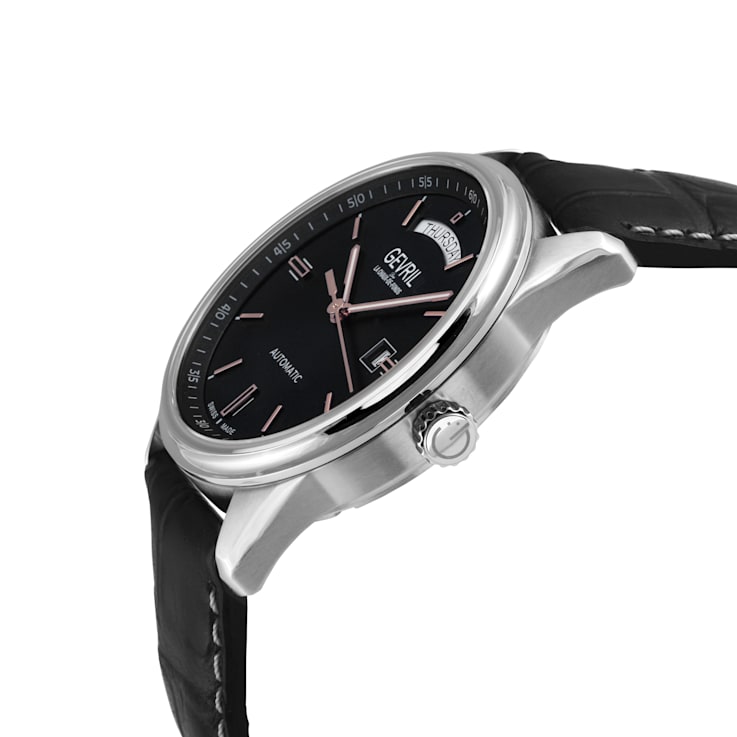 Gevril 48200 Men's Excelsior Swiss Automatic Movement Watch