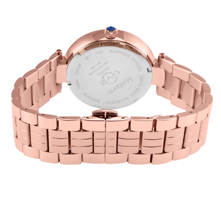 GV2 12805B Women's Matera Gemstone Diamond Watch