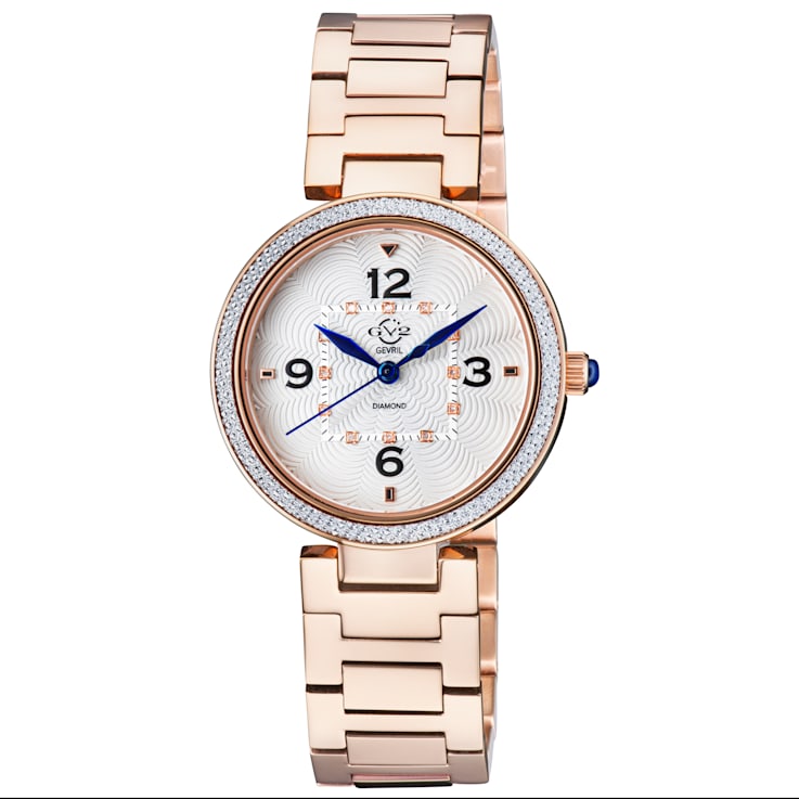GV2 by Gevril 14202B Women's Piemonte Diamond Swiss Watch