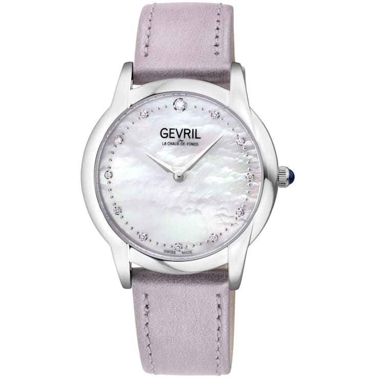Gevril 13041 Airolo Swiss Quartz Diamond Watch
