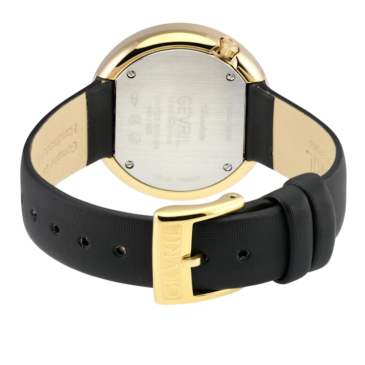 Gevril 12121 Women's Gandria Swiss Quartz Diamond Watch