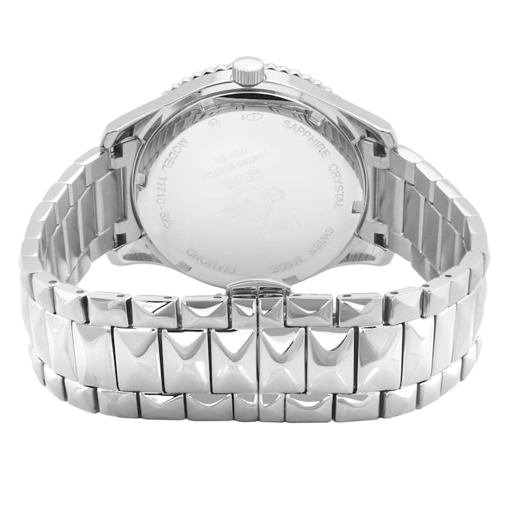 GV2 11710-424 Stainless Steel Women's Venice Blue MOP Dial Diamond Swiss
Quartz Watch