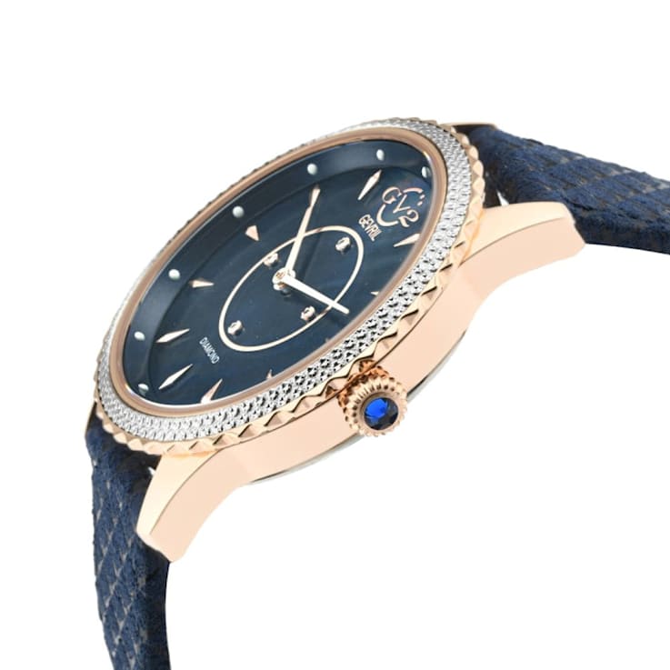 GV2 11705 425.E Women s Siena Genuine Diamond Watch 1DF6LA