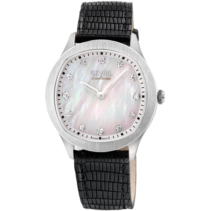 Gevril 10041 Women's Morcote Swiss Quartz Diamond Watch