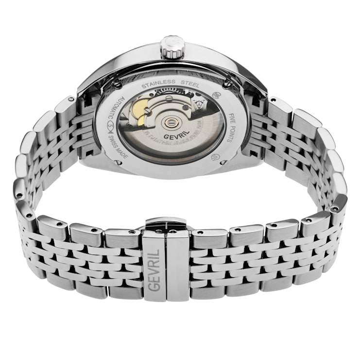 Gevril 48702 Men's Five Points Swiss Automatic Watch