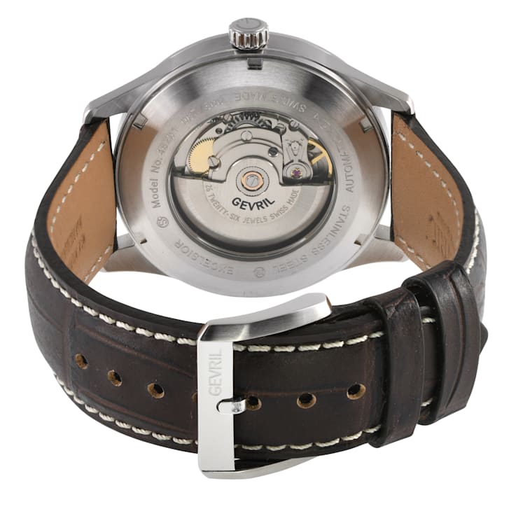 Gevril 48201 Men's Excelsior Swiss Automatic Movement Watch