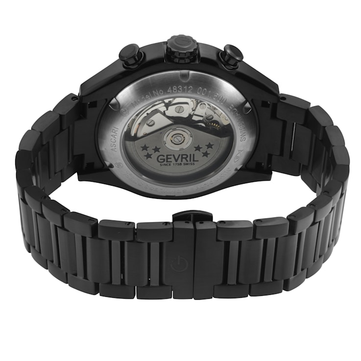 Gevril 48312B Men's Ascari Chronograph Swiss Automatic Watch