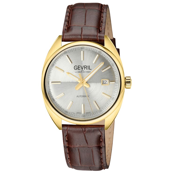 Gevril 48704A Men's Five Points Swiss Automatic Watch